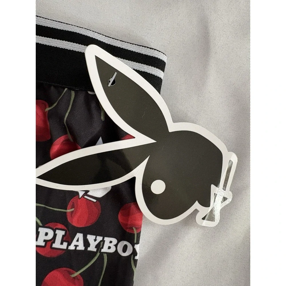 NEW PLAYBOY Boxers Playboy Boxer Briefs Mens Size Medium Multicolor 2 Pair Boxer
